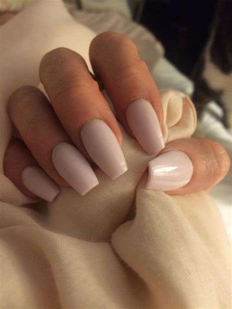 pink coffin nails|soft pink coffin nails.